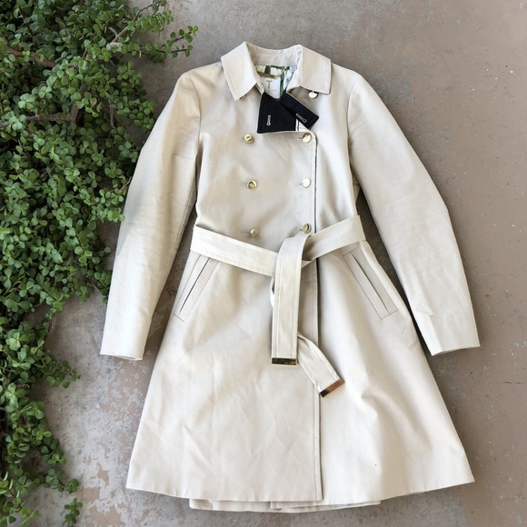 Ted Baker Jackets & Blazers - Ted Baker Tan Double Breasted Trench Coat